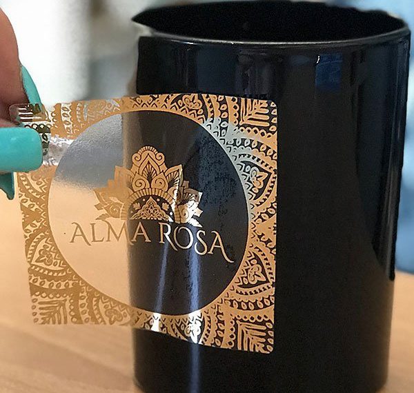 สติ๊กเกอร์สีเงิน และทอง