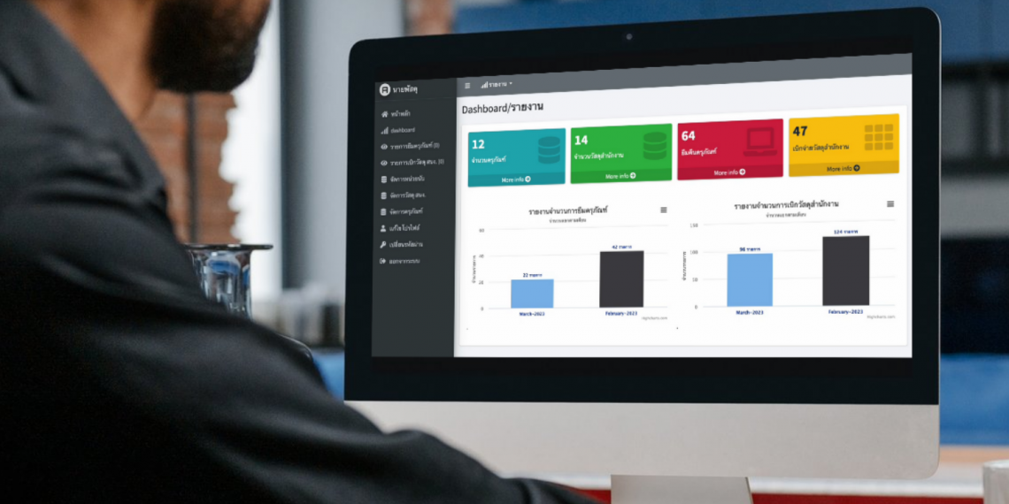 ซอฟต์แวร์บริหารสินทรัพย์ ด้วย Barcode และ QR Code
