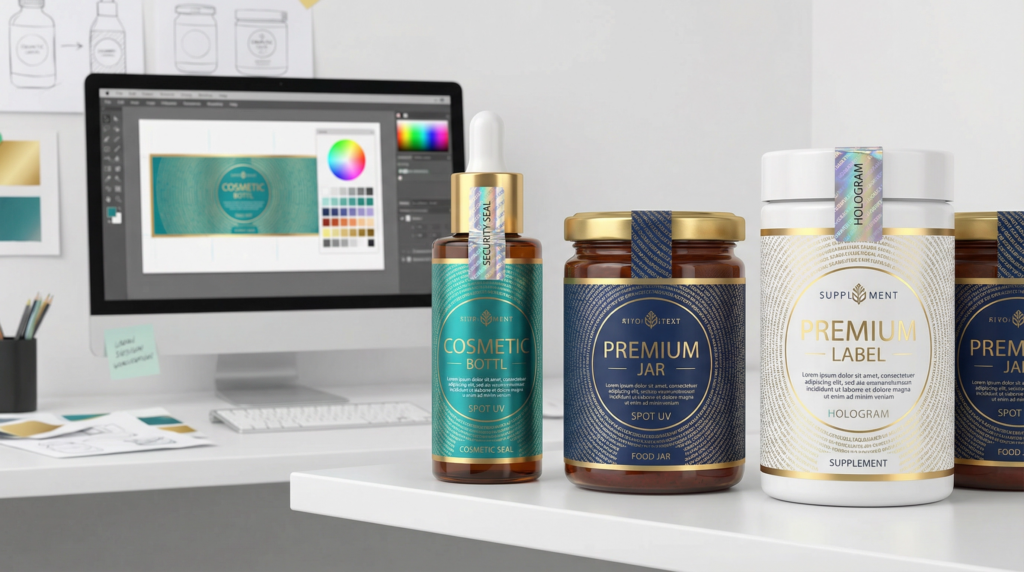 สติกเกอร์กันปลอม