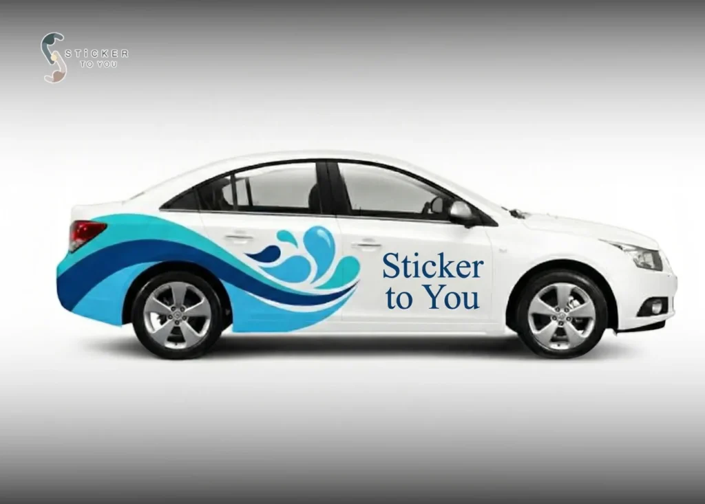 สติกเกอร์ติดรถ