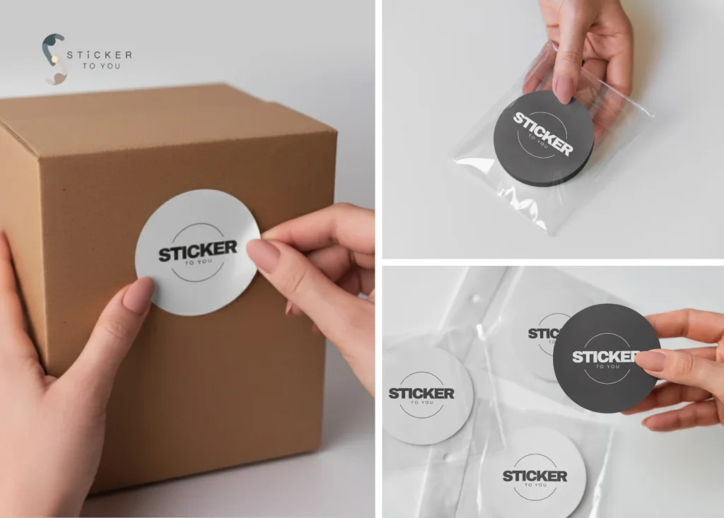 สติกเกอร์แบรนด์สินค้า