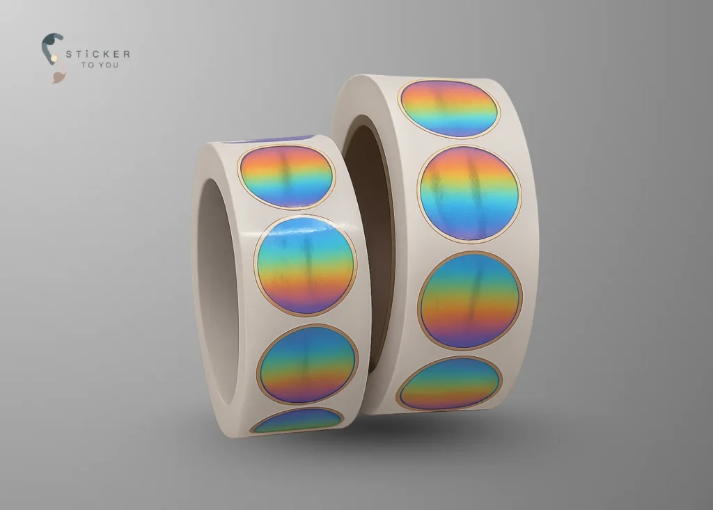 สติกเกอร์โฮโลแกรมม้วน