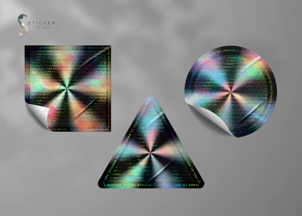 สติกเกอร์โฮโลแกรมม้วน