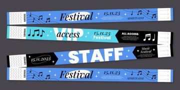 สายรัดข้อมือ ริชแบรนด์กระดาษ